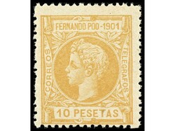 COLONIAS ESPAÑOLAS: FERNANDO POO. SERIE COMPLETA, centrajes diversos ...