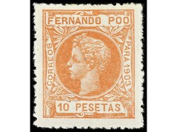 COLONIAS ESPAÑOLAS: FERNANDO POO. SERIE COMPLETA. 18 valores. ...