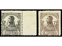 COLONIAS ESPAÑOLAS: GUINEA. SERIE COMPLETA, 13 valores. RARA. Ed ...