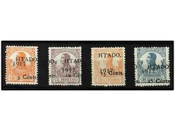 COLONIAS ESPAÑOLAS: GUINEA. SERIE COMPLETA, 4 valores. Muy bien ...