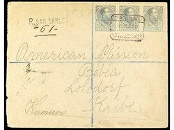 COLONIAS ESPAÑOLAS: GUINEA. 1930. S. CARLOS a KRIBE (Camerún). 25 ...