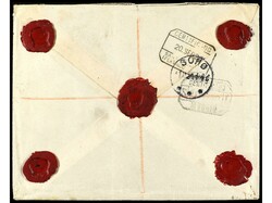 COLONIAS ESPAÑOLAS: GUINEA. 1920. RIO BENITO a DINAMARCA. 10 cts. ...