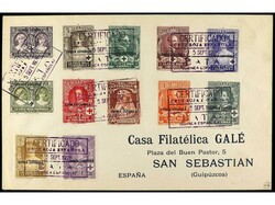COLONIAS ESPAÑOLAS: GUINEA. 1926. BATA a SAN SEBASTIÁN. Serie ...