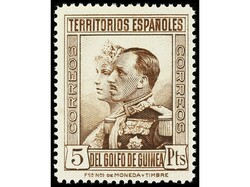 COLONIAS ESPAÑOLAS: GUINEA. SERIE COMPLETA. LUJO. Ed.202/15. Cat. ...