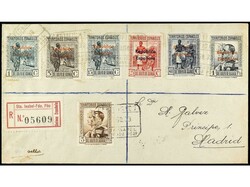 COLONIAS ESPAÑOLAS: GUINEA. 1933. STA. ISABEL a MADRID. Carta ...