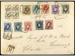 COLONIAS ESPAÑOLAS: MARRUECOS. 1913. TÁNGER a HOLANDA. Carta ...