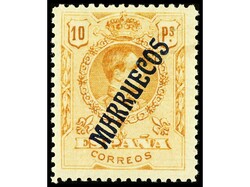 COLONIAS ESPAÑOLAS: MARRUECOS. SERIE COMPLETA, 14 valores. Muy bien ...