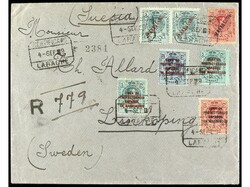 COLONIAS ESPAÑOLAS: MARRUECOS. 1919. LARACHE a SUECIA. Carta ...