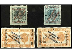COLONIAS ESPAÑOLAS: MARRUECOS. SERIE COMPLETA, 4 valores. Bien ...
