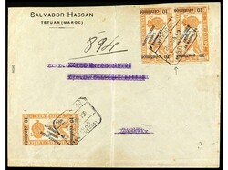 COLONIAS ESPAÑOLAS: MARRUECOS. 1920. TETUÁN a TÁNGER. 10 cts. ...