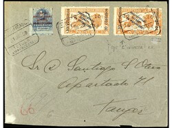 COLONIAS ESPAÑOLAS: MARRUECOS. 1920. TETUÁN a TÁNGER. 10 cts. ...