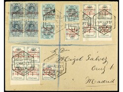 COLONIAS ESPAÑOLAS: MARRUECOS. 1923. LARACHE a MADRID. 10 cts. (10), ...