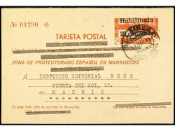 COLONIAS ESPAÑOLAS: MARRUECOS. 1940. VILLA SANJURJO a MADRID. Entero ...