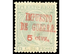 COLONIAS ESPAÑOLAS: PUERTO RICO. IMPUESTO DE GUERRA. Series ...