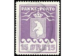 GROENLANDIA. PAQUETES POSTALES.9 valores. Mat. de favor (cancelled to ...