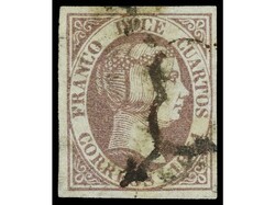 ESPAÑA. 12 cuartos lila, muy buen ejemplar. Ed.7