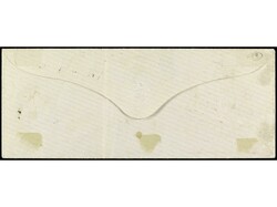 PORTUGAL: MADEIRA. 1874. FUNCHAL a LONDRES. 120 reis azul habilitado ...