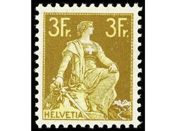SUIZA. 1907-17. SERIE COMPLETA. 15 valores. Yv.113/27. Cat. 600€