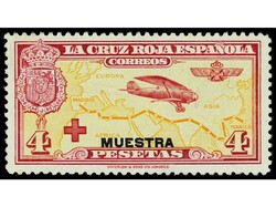 ESPAÑA. SERIE COMPLETA. Habilitación MUESTRA en mayúsculas. Ed ...
