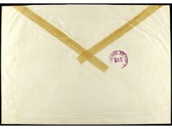 ESPAÑA. 1955. MADRID a NUEVA YORK. 1, 2 y 4 pts. y seis sellos de 25 ...