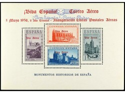ESPAÑA E. LOCALES PATRIOTICAS: BURGOS. HB. Habilitaciones en azul y ...