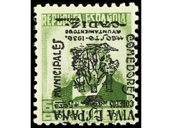 ESPAÑA E. LOCALES PATRIOTICAS: CADIZ. NO EXPENDIDOS. 60 cts. verde ...