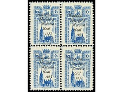 ESPAÑA E. LOCALES PATRIOTICAS: HUESCA. Cuatro series de la CRUZADA ...