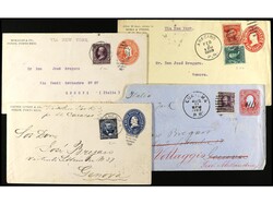 PUERTO RICO. 1903-1909. Conjunto de 9 enteros postales U.S.A. con ...