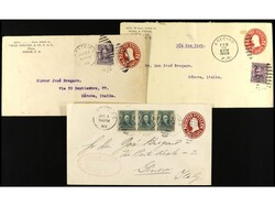 PUERTO RICO. 1903-1909. Conjunto de 9 enteros postales U.S.A. con ...