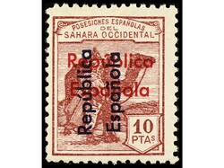 COLONIAS ESPAÑOLAS: SAHARA. SERIE COMPLETA. 7 valores HABILITACIÓN ...