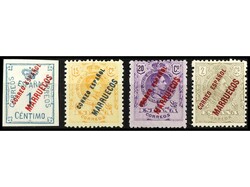 COLONIAS ESPAÑOLAS: TANGER. SERIE COMPLETA. 4 valores. MUY BONITA y ...