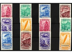 COLONIAS ESPAÑOLAS: TANGER. BENEFICENCIA. Series completas. 12 ...