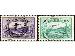 NUEVA GUINEA (OC.BRITANICA). SERIE COMPLETA. 2 valores. 2 y 5 £. ...