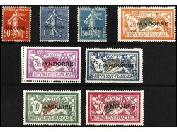 ANDORRA: ANDORRA FRANCESA. SERIE COMPLETA. 23 valores. MUY BONITA y ...