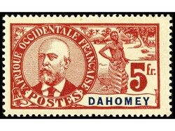 DAHOMEY. SERIE COMPLETA. 15 valores. RARA. Yv.18/32. Cat. 738€.