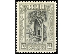 PAPUA Y NUEVA GUINEA. SERIE COMPLETA. 16 valores. 9 p. pequeño corte ...