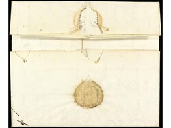 ESPAÑA: PREFILATELIA. 1814 (26 Marzo). VITORIA. Sobrescrito de ...