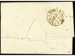 ESPAÑA: PREFILATELIA. 1816. CORUÑA. Envuelta a LONDRES. Marca en ...