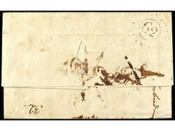ESPAÑA: PREFILATELIA. 1804. VIGO. SOBRESCRITO de LONDRES a MENORCA. ...