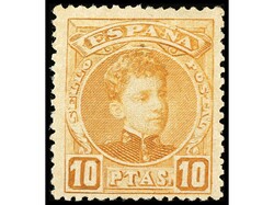 ESPAÑA. SERIE COMPLETA. 15 valores. Bien centrados. Numeraciones ...