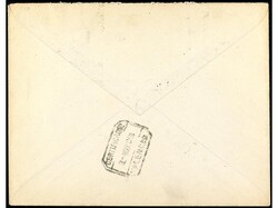 ESPAÑA. 1909. VALENCIA correo interior. 2 cts. sepia y 40 cts. rosa, ...