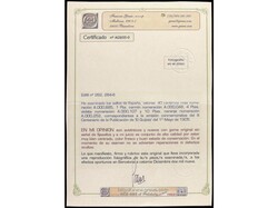 ESPAÑA. 40 cts. rosa. Centrado perfecto. PIEZA DE LUJO. MUY RARO en ...