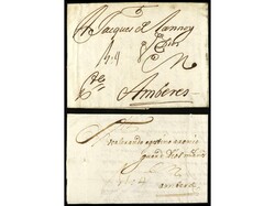ESPAÑA: PREFILATELIA. 1676-1679. OCUPACIÓN ESPAÑOLA DE FLANDES. ...