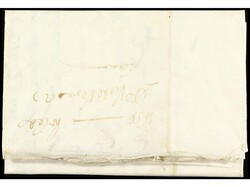 ESPAÑA: PREFILATELIA. 1655. TOLEDO a MADRID. Carta completa con ...