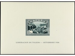 ESPAÑA. HB dentadas y SIN DENTAR. LUJO. Ed.836/7 y 838/9. Cat. 1 ...