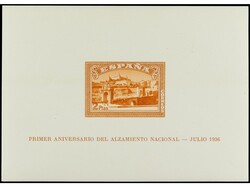 ESPAÑA. HB dentadas y SIN DENTAR. LUJO. Ed.836/7 y 838/9. Cat. 1 ...