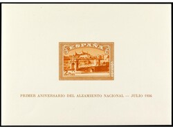 ESPAÑA. HB SIN DENTAR. LUJO. Ed.838/39. Cat. 1.250€.