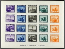 ESPAÑA. HB dentada y SIN DENTAR. Ed.849, 850. Cat. 300€.