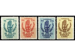 ESPAÑA. SERIE COMPLETA. 4 valores. MUY BONITA. Ed.851/54.