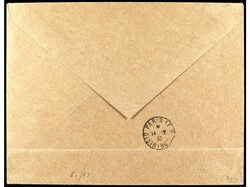 ESPAÑA. 1938. BARCELONA a PARÍS. H.B. dentada en carta circulada, ...